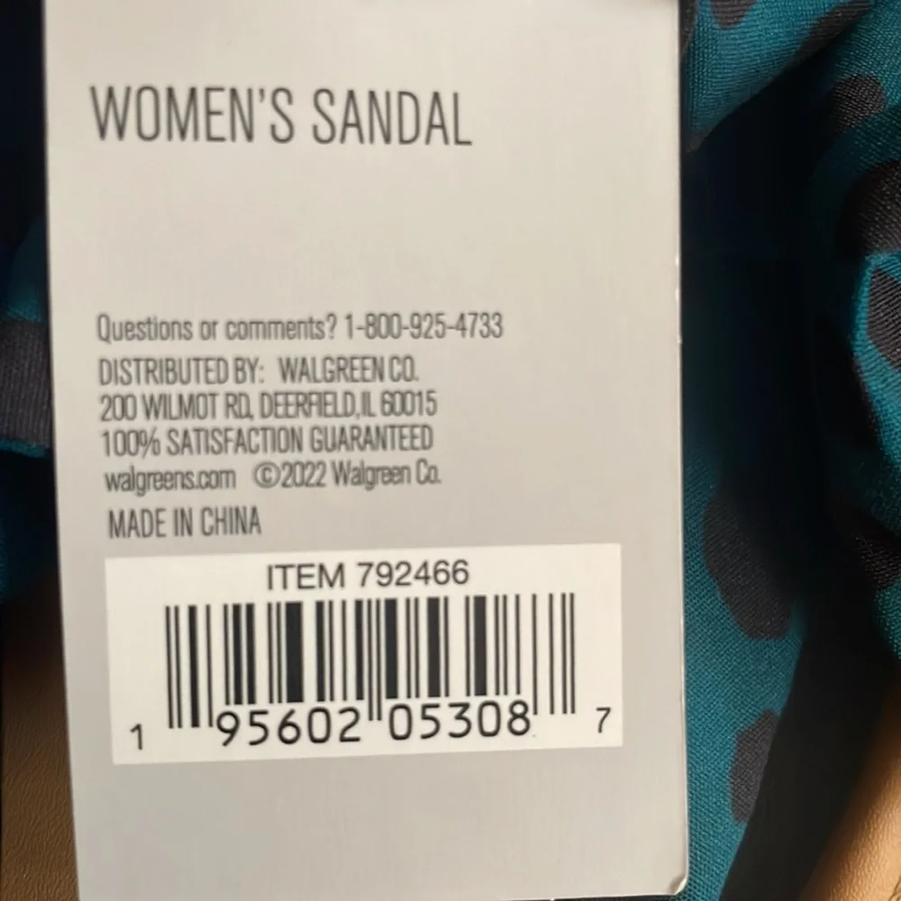 West Loop green/polka dot sandals size S(5/6) and M(7/8)